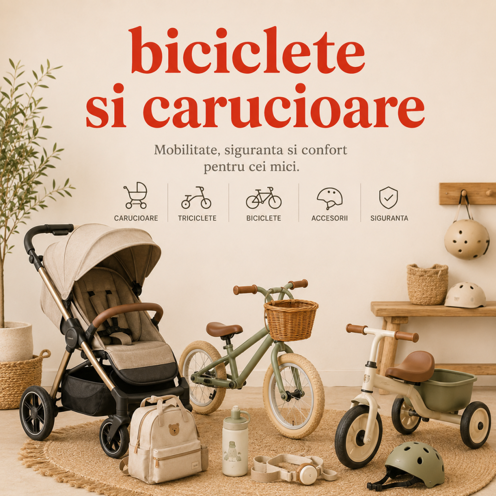 Biciclete si carucioare