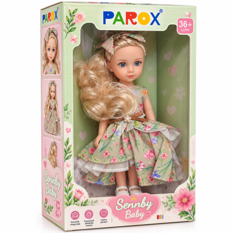 Păpușă elegantă PAROX Sennby Baby – blondă sau șatenă