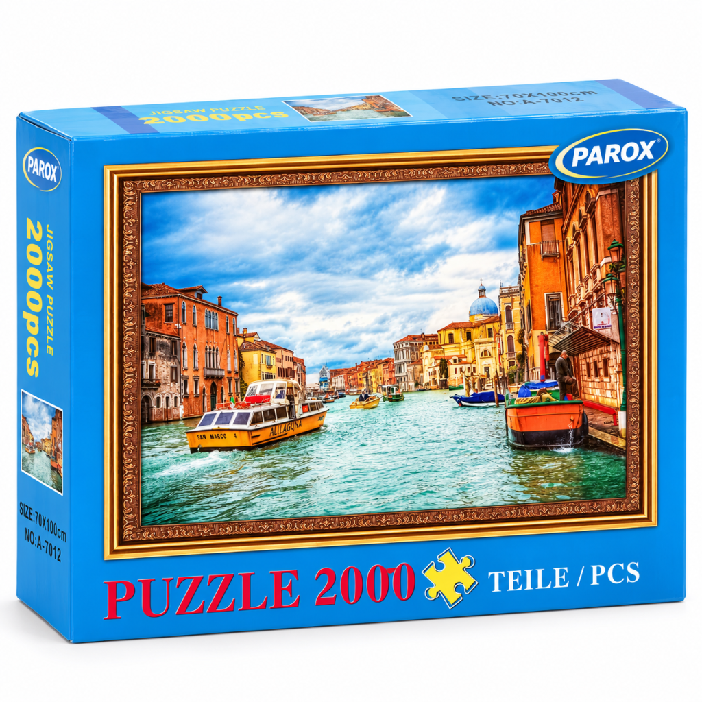 Puzzle 2000 de piese PAROX – Peisaje, 3 modele