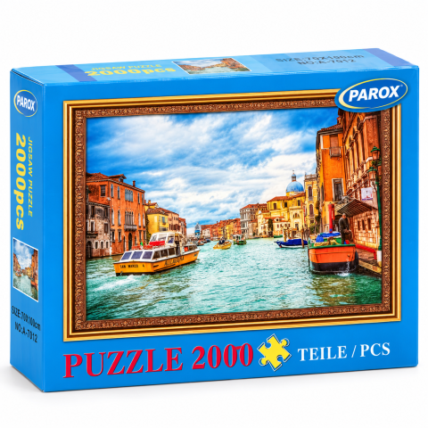 Puzzle 2000 de piese PAROX – Peisaje, 3 modele