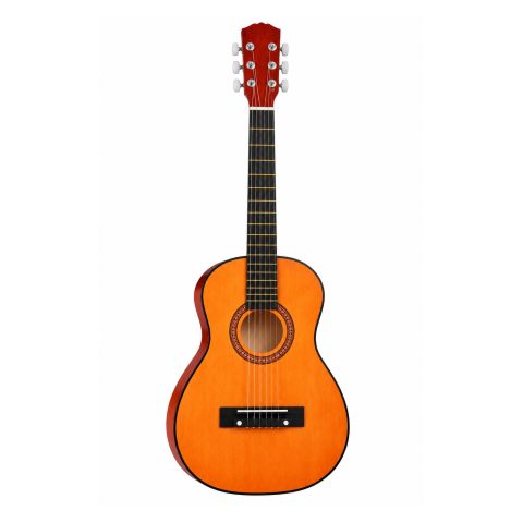 Chitară pentru copii PAROX 65 cm, 6 corzi, maro-roșcat