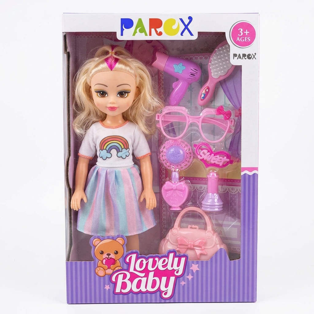 Păpușă Sweet Girl cu Accesorii